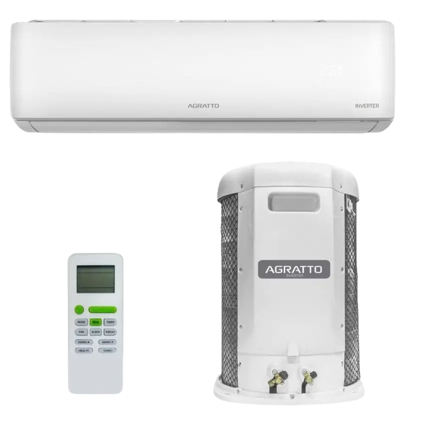 Ar Condicionado Split Inverter 9000 Btus Frio Liv Top Agratto 220V