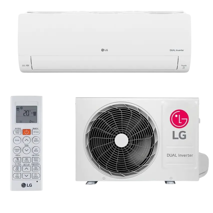 Ar Condicionado Hi Wall LG Dual Inverter Voice 12.000 Btus 